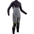 Combinaison Néoprène Gul Junior Response Fx Chest Zip 3/2 Mm Bs - Noir / Lime - Re1252-B7