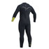 Gul Response Combinaison Backzip Blindstitch 5 / 4Mm - Noir / Lime