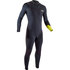 Combinaison Néoprène Gul Response Fx Cz 3 / 2Mm Bs - Noir / Lime - Re1263-B7