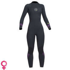Réponse Gul Womens 5 / 4Mm Bz Ourlets Wetsuit - Noir / Mulberry Réponse Gul Womens 5 / 4Mm Bz Ourlets Wetsuit - Noir / Mulberry