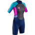 Combinaison Néoprène Gul Junior Girls Response 3 / 2Mm Shorty - Marine / Rose - Re3321-B7