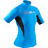 Gul Womens Swami Short Sleeve Rash Vest / Guard - Bleu / Noir - Rg0330-B7