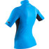 Gul Womens Swami Short Sleeve Rash Vest / Guard - Bleu / Noir - Rg0330-B7