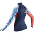 Gul Womens Swami Long Sleeve Rashvest - Navy / Orange - Rg0331-B7