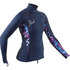 Gul Swami Rashvest À Manches Longues Pour Femmes - Marine / Tie-Dye - Rg0331-B7
