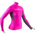 Gul Womens Swami Long Sleeve Rashvest - Npink / Grey - Rg0331-B7
