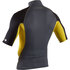Gul Xola Rashvest Manches Courtes - Gris / Jaune - Rg0338-B7