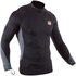 Gul Xola Rashvest Manches Longues - Noir / Gris - Rg0339-B7