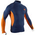 Gul Xola Rashvest Manches Longues - Bleu / Orange - Rg0339-B7