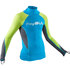 Gul Junior Rash Vest / Guard - Coral / Lime - Rg0344-B7