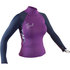 Gul Junior Girls Rash Vest / Guard - Violet / Tie-Dye - Rg0346-B7