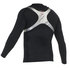 Code De Gul Puissance Zéro Matrice Compression Rashguard - Noir