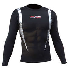 Code De Gul Puissance Zéro Matrice Compression Rashguard - Noir Code De Gul Puissance Zéro Matrice Compression Rashguard - Noir