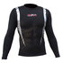 Code De Gul Puissance Zéro Matrice Compression Rashguard - Noir