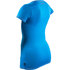 Gul Womens Short Sleeve Tee Fit Rashvest - Bleu - Rg0367-B7