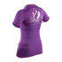 Gul Junior Girls Tee Fit Rashvest - Violet - Rg0372-B7