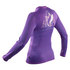 Gul Junior Girls Long Sleeve Tee Fit Rashvest - Violet - Rg0374-B7