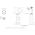 Rokk Mini 1/4 "camera Plate Thread