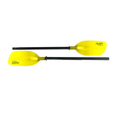 Ruk Sport Moray 2 Piece Kayak Paddle - 215Cm - Jaune