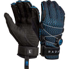Gants De Ski Nautique Radar Vapor-A Boa Inside-Out - Noir / Bleu Véritable Ariaprene