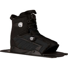 Chaussure De Ski Nautique Radar Vector Boa Avec Cadre Arrière Feather Frame - Blackout 2025