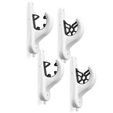 Porte-Canne À Pêche Railraza Rodrak - Blanc - Lot De 2