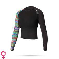 Belly Mystic Dazzled Manches Longues Cut Womens Rashvest - Rainbow Belly Mystic Dazzled Manches Longues Cut Womens Rashvest - Rainbow