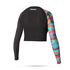 Belly Mystic Dazzled Manches Longues Cut Womens Rashvest - Rainbow