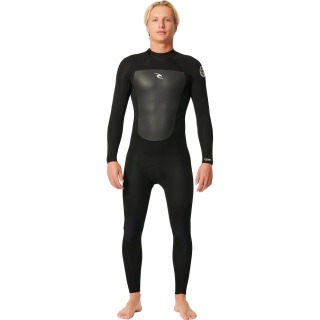 Combinaison De Plongée Rip Curl Omega 3/2 Mm À Coutures Invisibles - Noire
