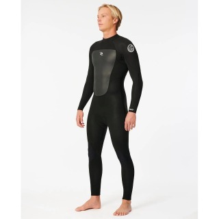 Combinaison De Plongée Rip Curl Omega 3/2 Mm À Coutures Invisibles - Noire