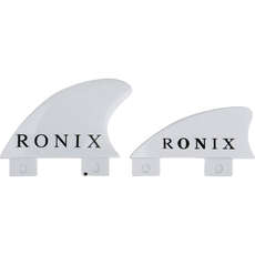 Ailerons De Wakesurfer Ronix - Enfants - Montage Par Le Bas - Blanc