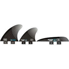 Ailerons Ronix Wakesurfer - Button Tech Fin - Plan Flottant
