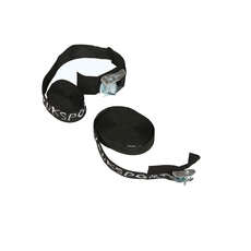 Sangles D'arrimage Extra Larges Ruk - 5 Mx 38 Mm (Paire) - Noir