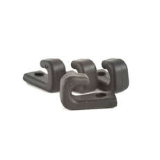 Ruk Sport Un Trou De Laçage Crochets - Lot De 4