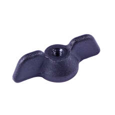 Seasure Rudder Wing Nut - Nylon Noir - M6 / M8