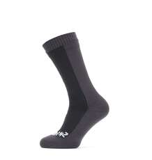 Chaussettes Mi-Longues Imperméables Sealskinz - Noir / Gris Chaussettes Mi-Longues Imperméables Sealskinz - Noir / Gris