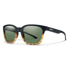 Lunettes De Soleil Smith Founder - Black Fade Tortoise / Grey Green Lens