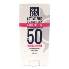 Bâton Pour Le Visage Écran Solaire Avec Écran Solaire Résistant À L'eau Spf50 + De Solrx - 14.2G