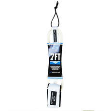 Laisse De Planche De Surf Sola 7Ft X 7Mm - Blanc A2407 Laisse De Planche De Surf Sola 7Ft X 7Mm - Blanc A2407