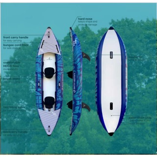 Pack Kayak Haute Pression Spinera Duo 340 Pour 2 Personnes (2026) - Bleu