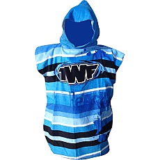 Enfants Twf Modification Robe / Poncho - Bleu Enfants Twf Modification Robe / Poncho - Bleu