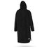 Mystic Poncho Long / Polaire / Robe En Mèche - Noir