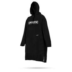 Mystic Poncho Long / Polaire / Robe En Mèche - Noir Mystic Poncho Long / Polaire / Robe En Mèche - Noir