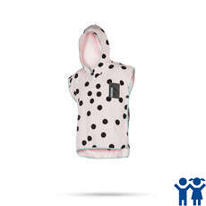 Mystic Kids Allover Poncho / Polaire / Robe À L'envers - Rose