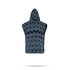 Mystic Kids Allover Poncho / Polaire / Toile À Remous - Étain