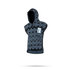 Mystic Kids Allover Poncho / Polaire / Toile À Remous - Étain