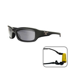 Lunettes De Soleil Triggernaut Dawn Watersports - Raven Black / Grey