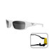 Triggernaut Dawn Watersports Lunettes De Soleil - Blanc Brillant / Gris