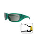 Lunettes De Soleil Triggernaut Dusk Watersports - Crystal / Ocean Green