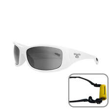 Triggernaut Dusk Watersports Lunettes De Soleil - Blanc Brillant / Gris